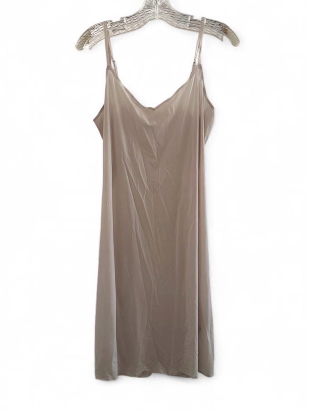 Yummie by Heather Thomson Beige Slip Dress Women’s Size Medium GUC